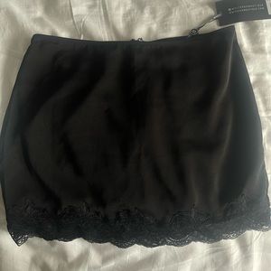White Fox Lace Skirt (NEW W/ TAGS)
